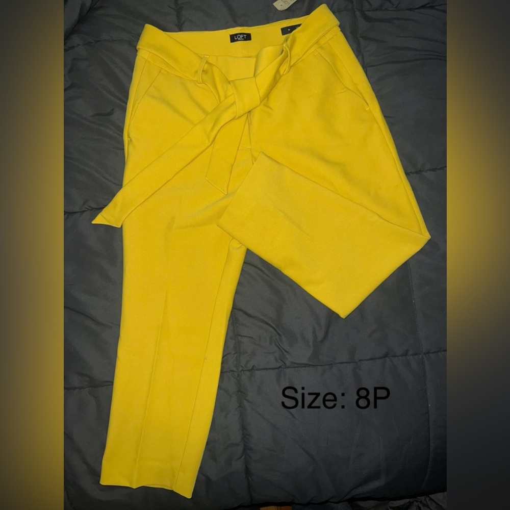 Yellow Dress Pants - Never worn - Brand new